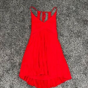 Francesca's Red Sundress